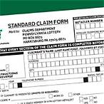 pennsylvania lottery claim form